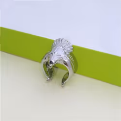 Open Size Ring Jewelry Gold Retro Eagle Wings Fashion Rings Unique Copper Alloy Eagle Ring Man&apos;s High Quality Animal Acc ...