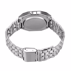 Trendy Unisex Present Men Led Unisex Black Sports Gold Women High Quality Gift Watch Rose Gold Wristwatches Digital Popular Military Silver Vin - gold