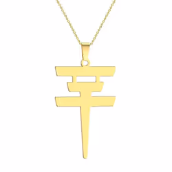 Vintage Tokio Hotel Stainless Steel Necklace Pendant Necklaces Choker Men Women Jewelry Accessories - gold