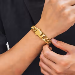 6mm Gold Bracelet Necklace 8/18/20/24 Inch Hip Hop Necklace Bracelet Set For Women Man Fashion Wedding Party Jewelry - gold, 28 inch