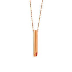 Aerosolry Breathlace Anti Vaping Necklace Breathlace Stress Anxiety Necklace - rose gold