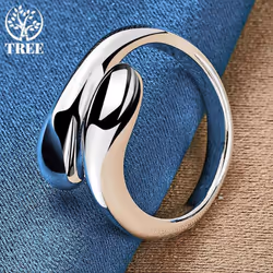 925 Sterling Silver Water Droplets/raindrops Ring Jewelry