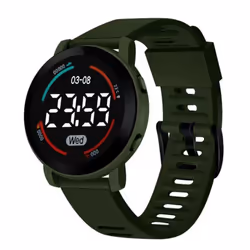 Practical Comfortable Decorative Unisex Led Digital Display Watch For Outdoor Electronic - red