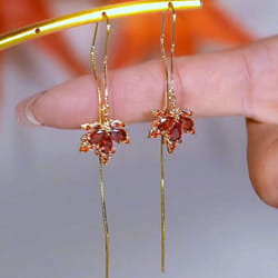 Dangle Earrings For Women Fashion Women&apos;s Jewelry - red
