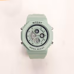Kids Sport Watches Waterproof Electronic Wristwatch Children Digital Watch For Boys Girls - green