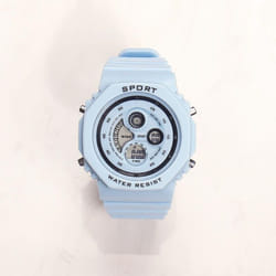 Kids Sport Watches Waterproof Electronic Wristwatch Children Digital Watch For Boys Girls - blue