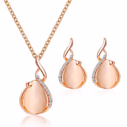 Trendy Women Jewelry Set Piercing Sturdy Exquisite Workmanship