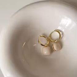Sweet Cute Fashion Pink White Square Stud Earrings Women&apos;s Earrings Minimalist Jewelry Accessories - White