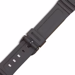 Smooth Surface Watch Band Replaceable Excellent Silicone Wristwatch Strap Replacement For Casio W-96h