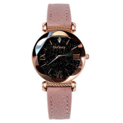 Women&apos;s Watches  Luxury Ladies Watch Starry Sky Watches For Women Fashion - pink