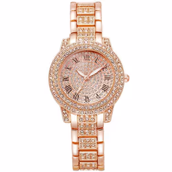 Rose Golden Fashion Luxury Women&apos;s Watches Original Design Woman&apos;s Quartz Wristwatches Best Gifts For Wife,family,f ...