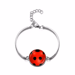 4Pcs/Set Insect Crescent Pendant Ear Stud Earrings Bracelet Necklace Jewelry