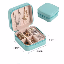 Jewelry Organizer Box Portable Household Travel Storage Organizer Earring Necklace Ring Jewelry Storage Box For Woman Accesso ...