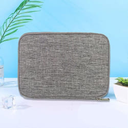 Watch Organizer Case Multifunction Portable Travel For Strap Band Storage Bag Watchband Holder - grey