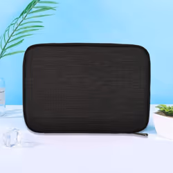 Watch Organizer Case Multifunction Portable Travel For Strap Band Storage Bag Watchband Holder - black