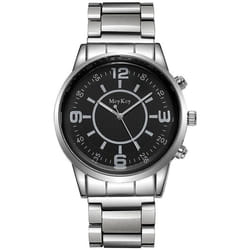 Men&apos;s Luxury Quartz Stainless Steel Sports Watch - black