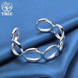 925 Sterling Silver Full Round O Bangle Bracelet Jewelry
