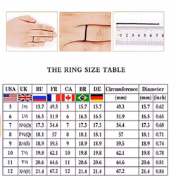 Exquisite Fashion S925 Sterling Silver Rings For Women Real Cz Finger Engagement Bridal Rings Party Jewelry Valentine's ...