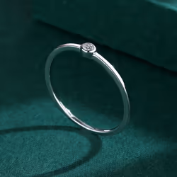 Exquisite Fashion S925 Sterling Silver Rings For Women Real Cz Finger Engagement Bridal Rings Party Jewelry Valentine&apos;s Day Gifts - purple, 7