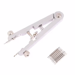 Innovative Watchband Opener Replace Spring Bar Connecting Pin Remover Tool Disassembly And Assembly Of Watch Strap - silver