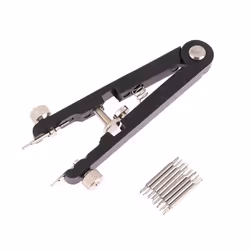 Innovative Watchband Opener Replace Spring Bar Connecting Pin Remover Tool Disassembly And Assembly Of Watch Strap - black