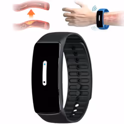 Wristband, Bracelets, Tremor Wristband, Body Shape Wristband For Men Women - black, One Size