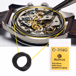 200pcs Waterproof O-ring Watch Back Seal Gaskets Watch Repair Tool
