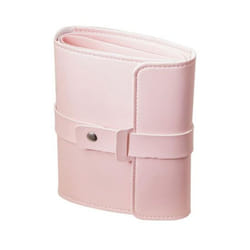 Bag Book Design Wear Resistant Lightweight Earring Storage Foldable Jewelry Earring Organizer Travel Earring - pink