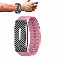 Ultrasonic Body, Ultrasonic Body Shape Wristband Pro, Magnetic Bracelet For All Men And Women - pink