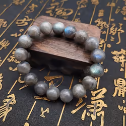 Women And Men Natural Moonstone Bead Bracelet Labradorite Bead Bracelet Diy Handmade Beaded Jewelry