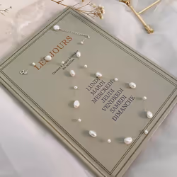 Natural Baroque Pearl Necklace 925 Sterling Silver Accessory Jewelry Gifts For Women - white, 45cm