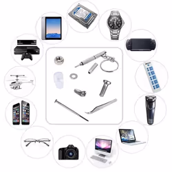 Stainless Steel Small Screws M1/m1.8/m2/m2.5 Mini Screws Assortment Kit Repair Screws  Watches