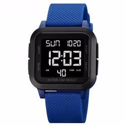 Sport Digital Watch Fashion Men&apos;s Watches Led Chronograph Date Countdown Electronic Wristwatch Waterproof Male Clock - b ...