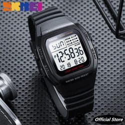 Skmei Mens Digital Countdown Chronograph Wrist Watch - Black