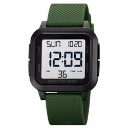 Sport Digital Watch Fashion Men's Watches Led Chronograph Date Countdown Electronic Wristwatch Waterproof Male Clock - w ...