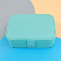 Button Storage Zipper Jewelers Organizer Container Box Portable Jewelry Box Jewelry Organizer Display Travel Jewelry Case Box ...