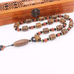 Natural Agate Eye Stone Necklace Tibetan Name Wind Necklace