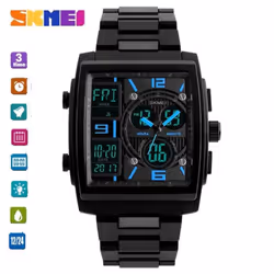 Skmei Sport Men Digital Display Multifunction Watch - Blue