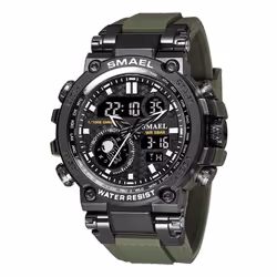 Smael Men Watch Digital Waterproof Clock Men Army Military Watches Led Men's Wrist Watch 1803 Sport Watch Relogio Masc - ...