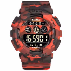 Smael Military Digital Men Watches Fashion Watch Digital Led Clock 50m Waterproof Army Watches Sport 8013 Camowatch For Male  ...