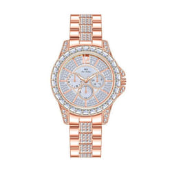 Bee Sister Bs Women Watches Quartz Diamond Luxury Watch Fashion Top Brand Wristwatch Fashion Watch Ladies Crystal Jewelry Ros - rose gold, Without box