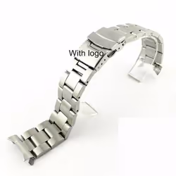 For Seiko Solid Stainless Steel Band Skx007 Skx009 Srpd63k1 Samurai 20mm 22mm Men&apos;s Strap Srpd Jubilee Curved Bracelet - ...