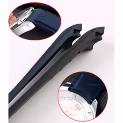 Hao Y Ya Tag Heuer Concept F1 Silicone Competitive Submarine 300 Teg Carlisla Arc Mouth Rubber Watch Band 20 22mm - as the picture, 21mm