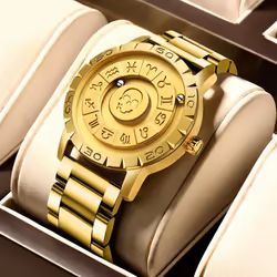 Lige Brand Foxbox New Personalized Original Men Quartz Watch Skull Dial Magnetic Ball Design Waterproof Quartz Watch Men&apos ...