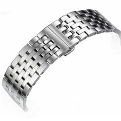 20mm Tradition Chronograph Series T063617a T063637a T063639a Watch Band Watch Parts Male Solid Stainless Steel Bracelet Str - silver, T063-20MM-Chrono