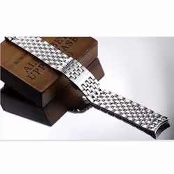 20mm Tradition Chronograph Series T063617a T063637a T063639a Watch Band Watch Parts Male Solid Stainless Steel Bracelet Str - silver, T063-20MM-Chrono