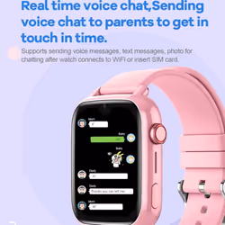 4g Smart Watch Kids Gps Video Call Sos Rom 8gb App Download Child Smartwatch Camera Monitor Tracker Location Phone Watch - black, for Asia European
