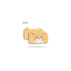 Switch Accessories Bags For GeekShare Cute Cats Ears Portable Hard Storage Bag For Switch OLED Gray 3D Ears Travel Carrying - Cat Yellow