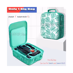 New Nintendoswitch Big Storage Pouch Cute Case Travel Suitcase Nitendo Console Shoulder Bag Tote Cover For funda Nintendo - O ...