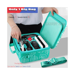 New Nintendoswitch Big Storage Pouch Cute Case Travel Suitcase Nitendo Console Shoulder Bag Tote Cover For funda Nintendo - Only Big Bag 5